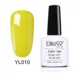 Гел Лак Жълта Серия 10 ml YL010 Elite99